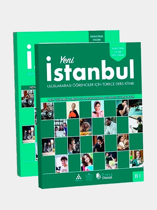Yeni Istanbul A1, А2, В1, В2, turk tili darsligi to'plami + ish daftarchasi Ashby