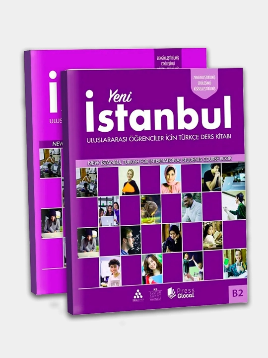 Yeni Istanbul A1, А2, В1, В2, turk tili darsligi to'plami + ish daftarchasi Ashby