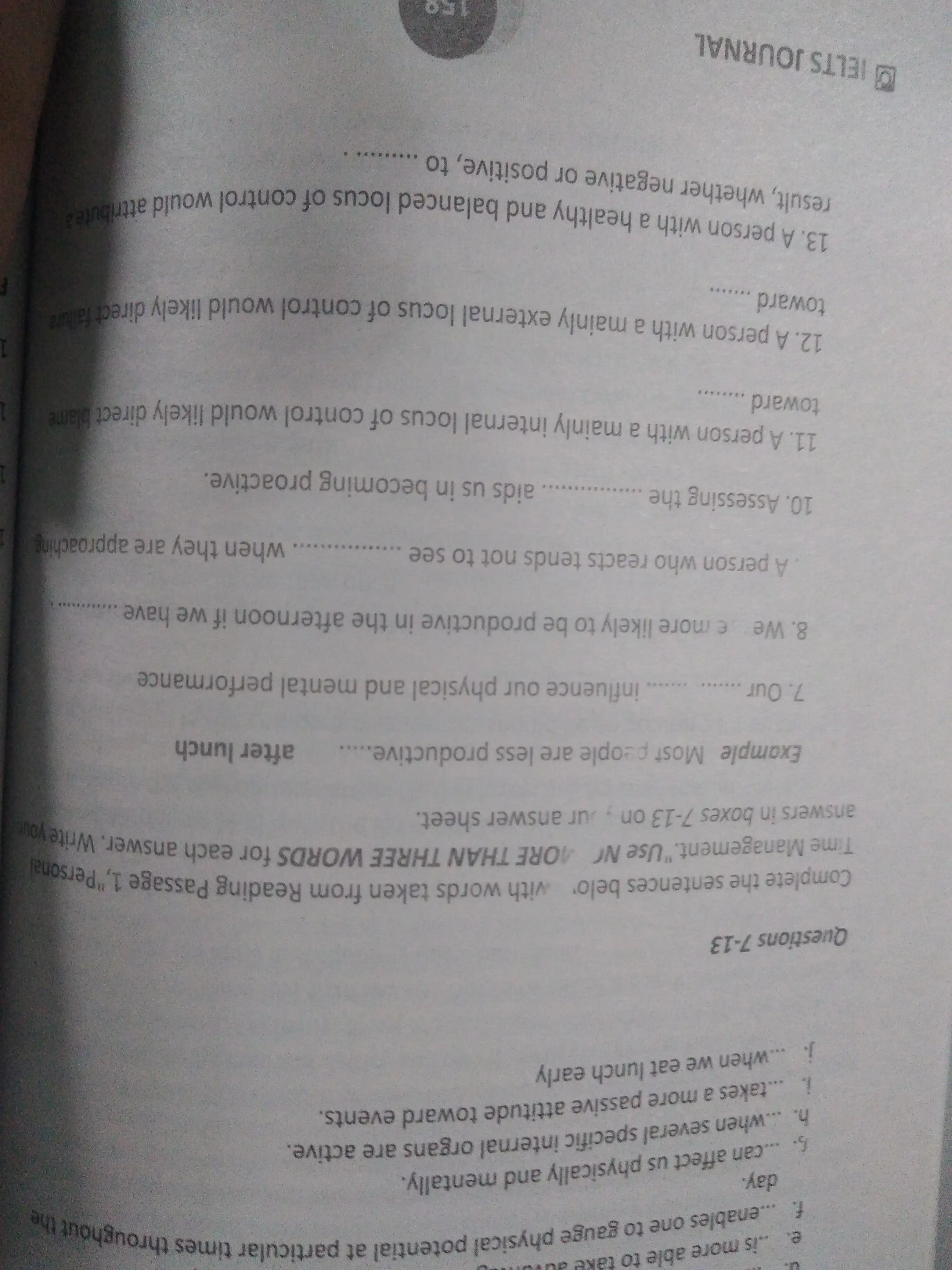 IELTS Journal — Adam Smith, Writing Task 1–2, Reading va Speaking