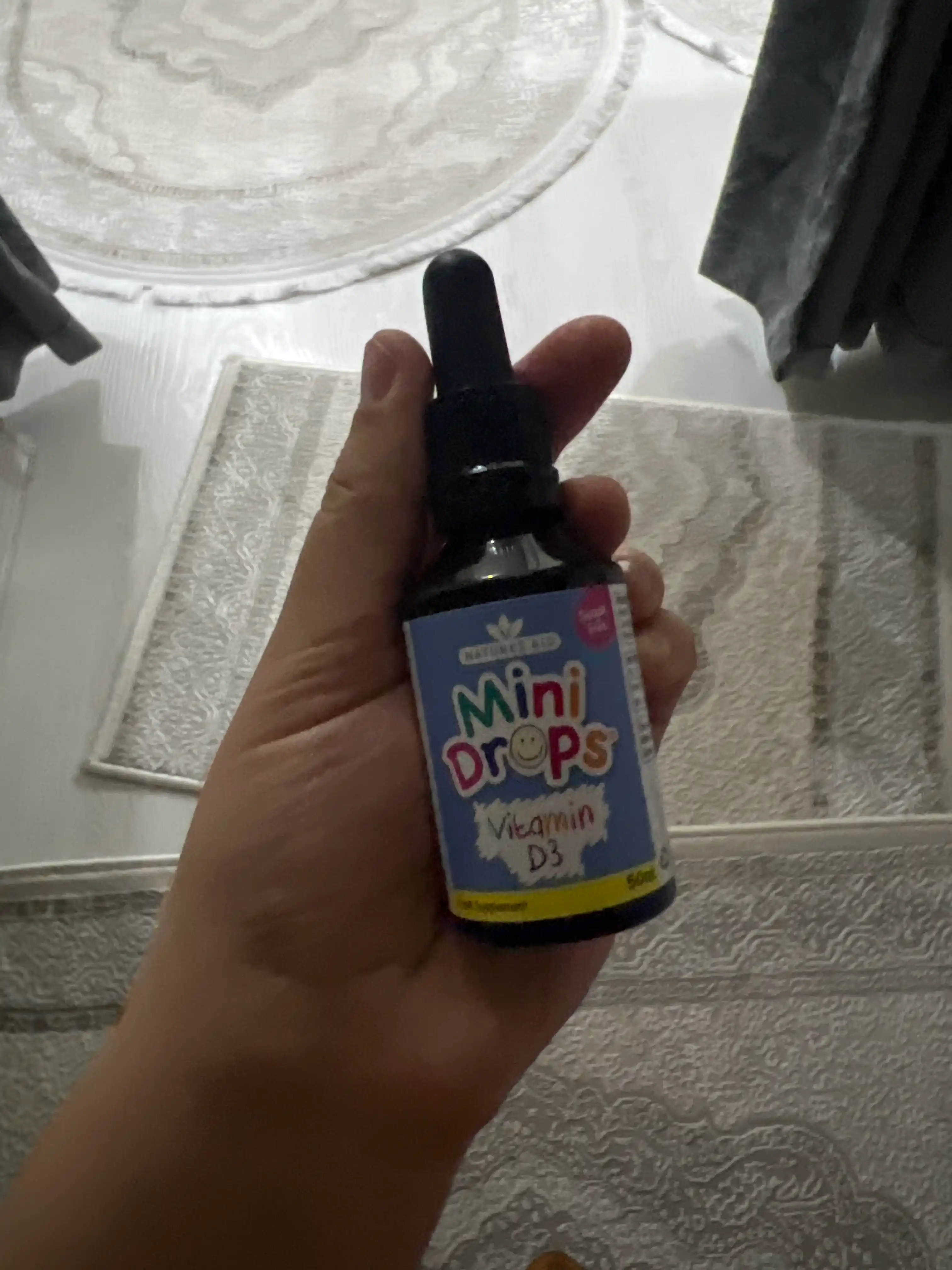 Natures Aid Мини Дропс Витамин D Мини Капли, 50 мл