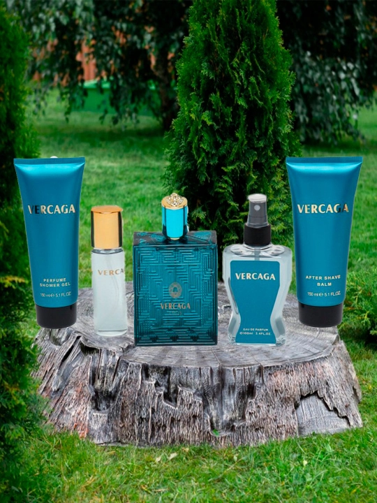Sovg'a uchun parfyumeriya Elit Fragrance Set to'plam 5 tasi 1 da, erkaklar uchun