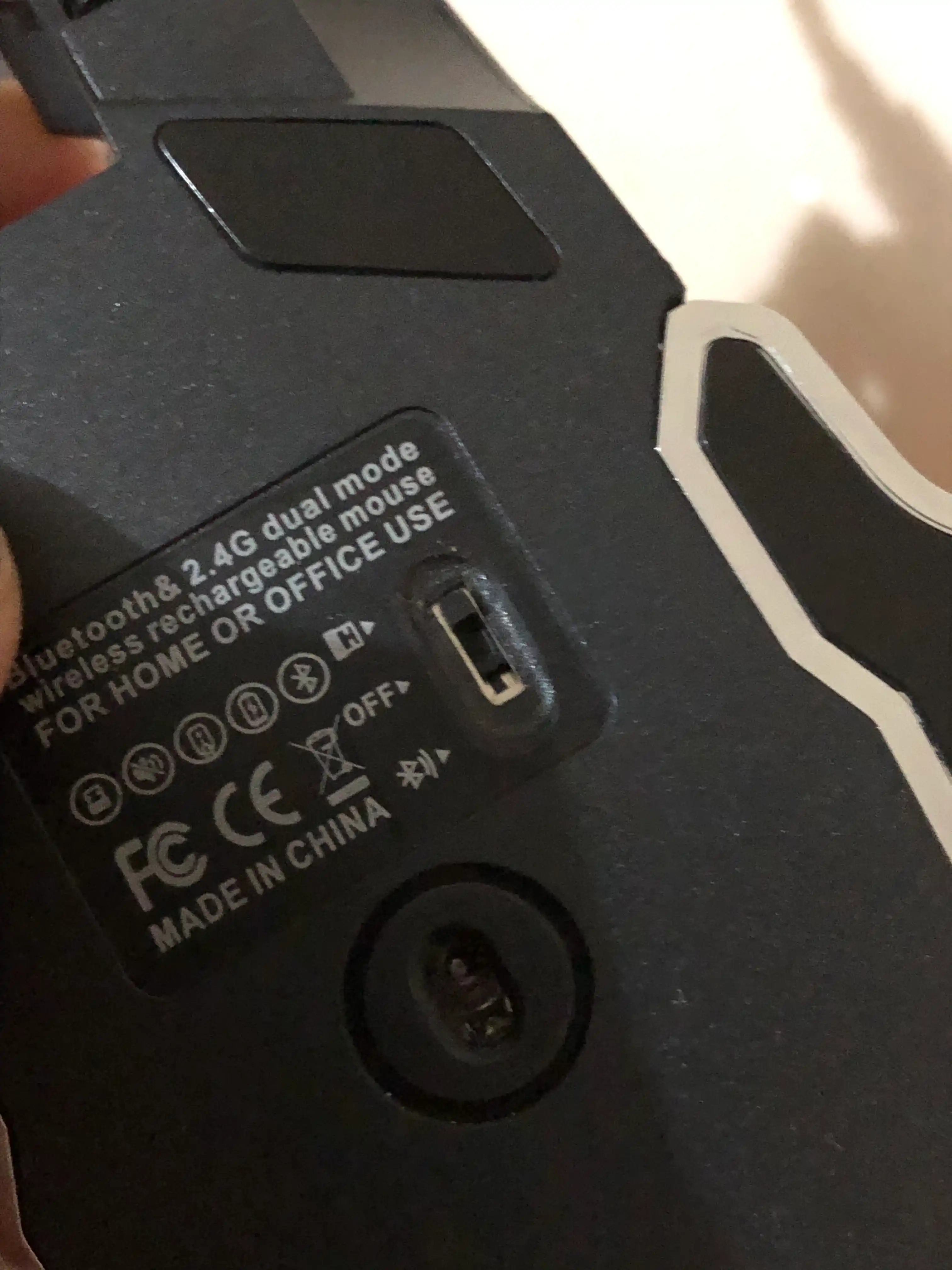 Simsiz sichqoncha o'yin va ofis uchun mos keladi G7 , RGB led bilan 3200DPI