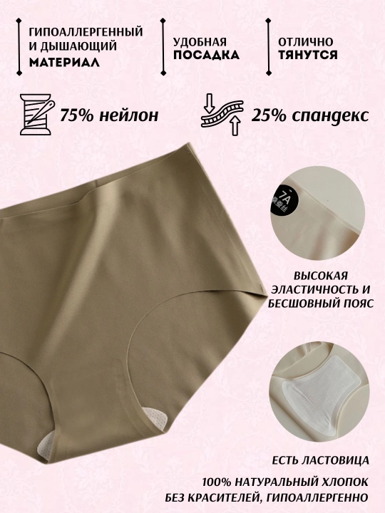 Ayollar uchun choksiz trusiklar, sliplar