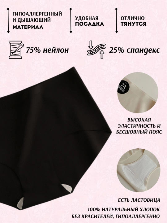 Ayollar uchun choksiz trusiklar, sliplar