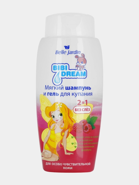 Шампунь и гель для купания Bibi Dream, 300 мл - 