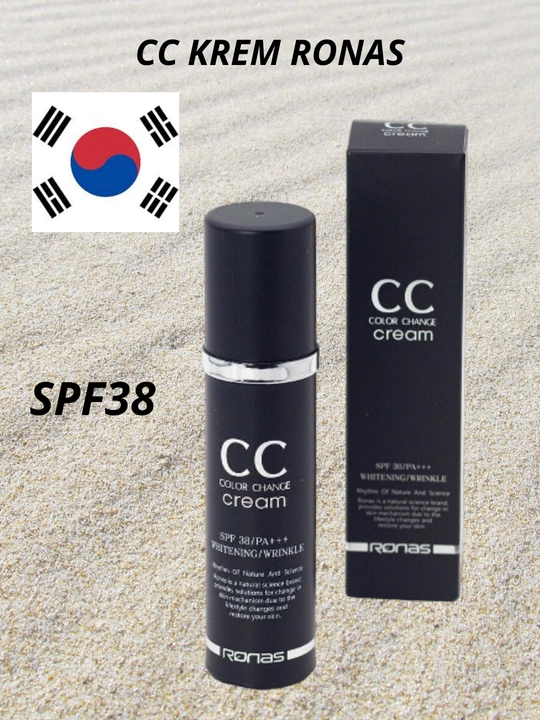 Солнцезащитный крем Ronas CC SPF 38 PA+++, 50 мл  - 