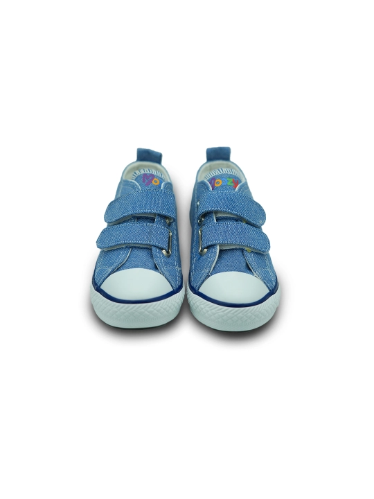 Текстильные кеды-CONVERSE для детей на липучкe от Moozy, первые шаги, размеры 21-30