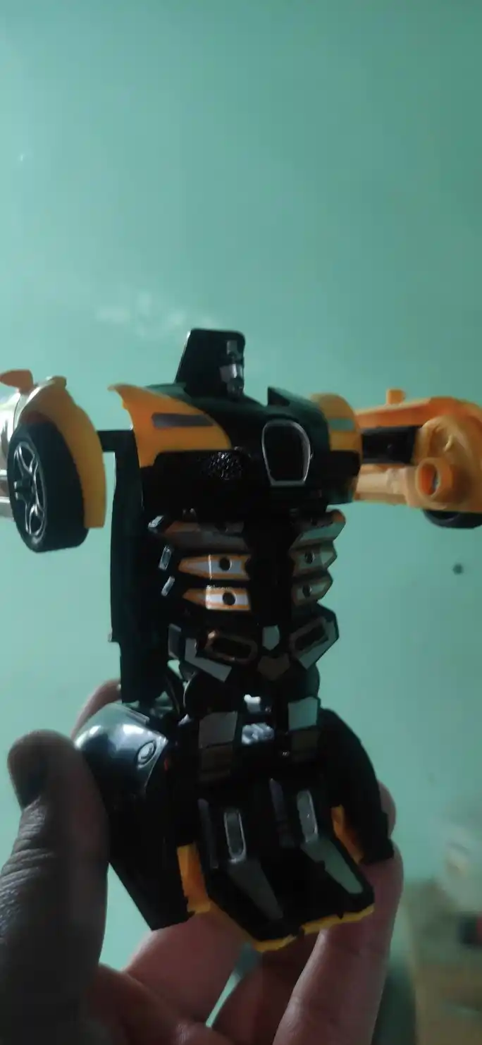 Bolalar o'yinchoq mashinasi, o'zgartiruvchi robot, 2 tasi 1 da