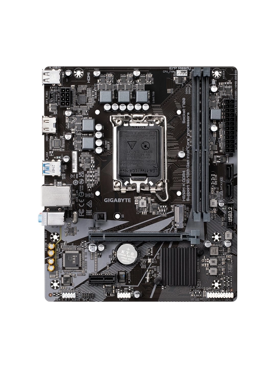 Материнская плата Gigabyte H610M-K DDR4 LGA1700, поддержка  12-13-14 го поколения, DDR4 