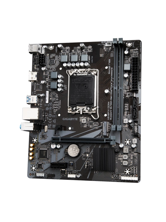 Материнская плата Gigabyte H610M-K DDR4 LGA1700, поддержка  12-13-14 го поколения, DDR4 