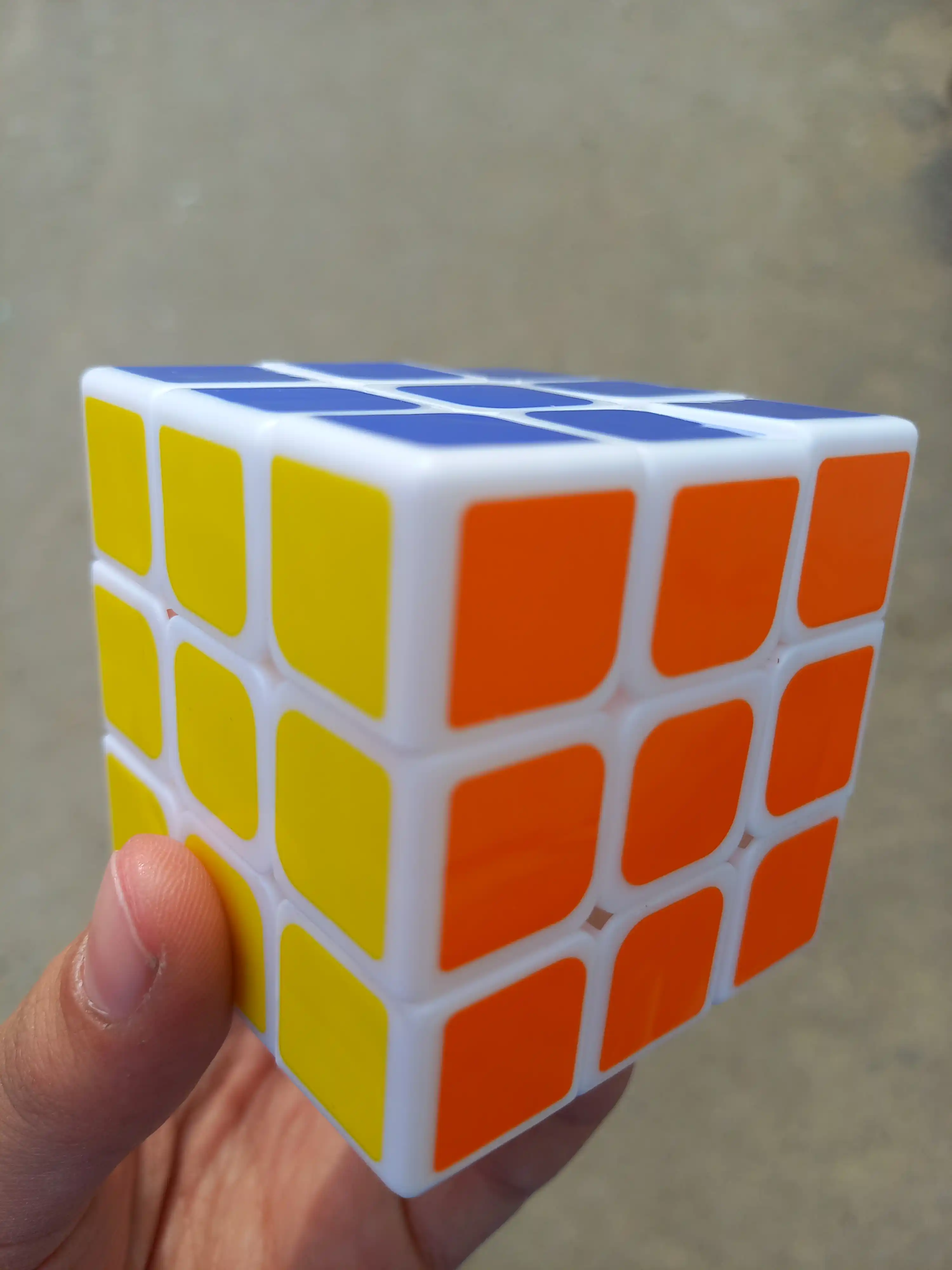 Boshqotirma Rubik Kubigi, rivojlantiruvchi o'yinchoq, antistress, 3 * 3