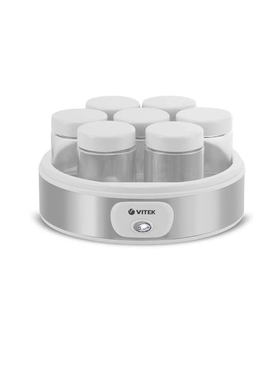 Aqlli yogurt ishlab chiqaruvchi Vitek VT-2601, 7 bonkali, 200 ml