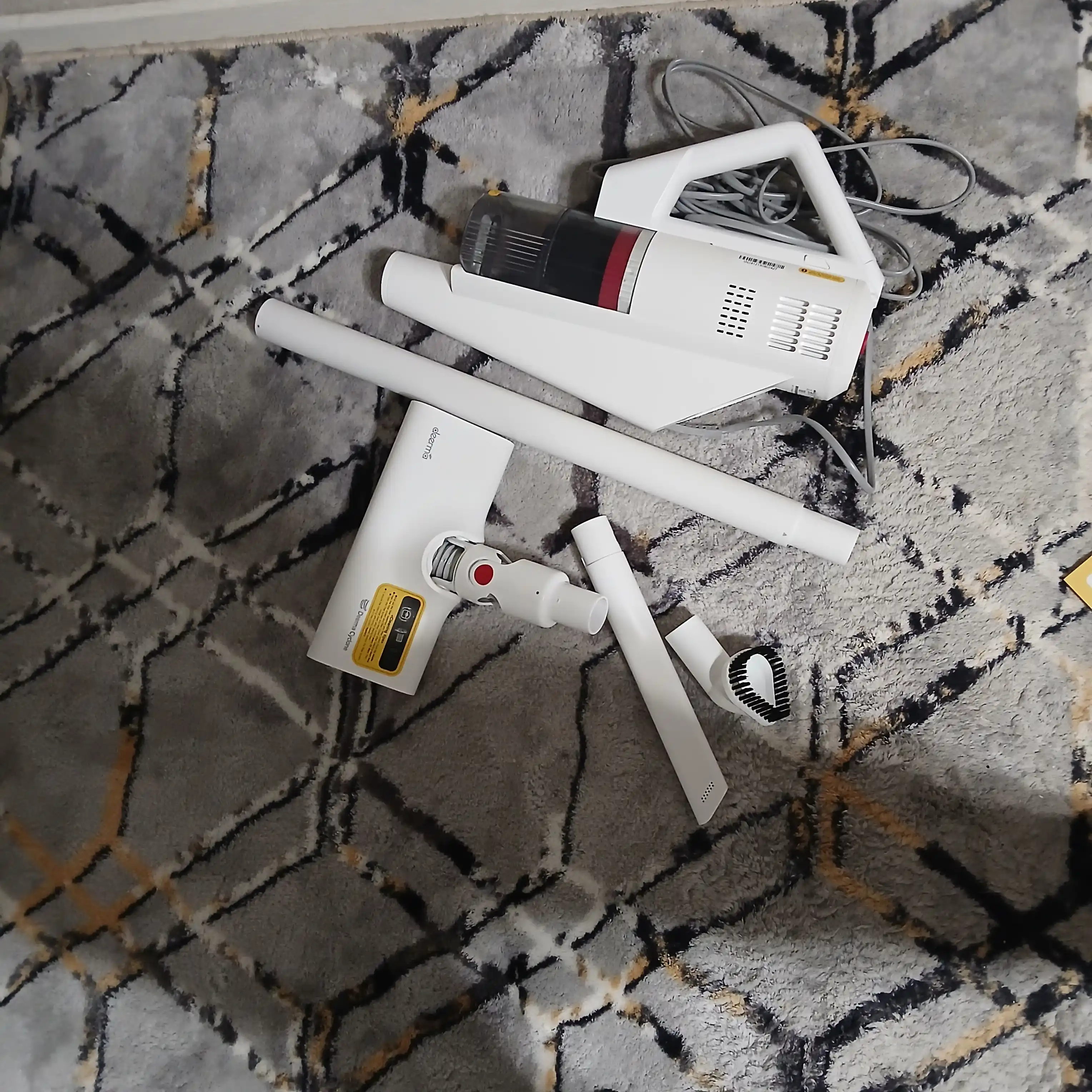 Ручной пылесос Xiaomi Deerma DX 888, для дома, офиса, проводной, вертикальный пылесос