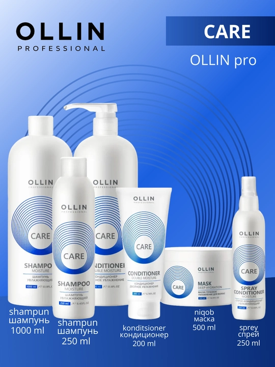 Маска для сухих, поврежденных, окрашенных волос, против выпадения, Ollin Professional