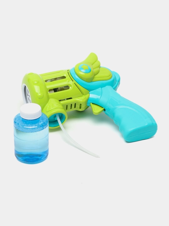 Sovun pufaklari generatori bolalar uchun, batareyali BUBBLE GUN