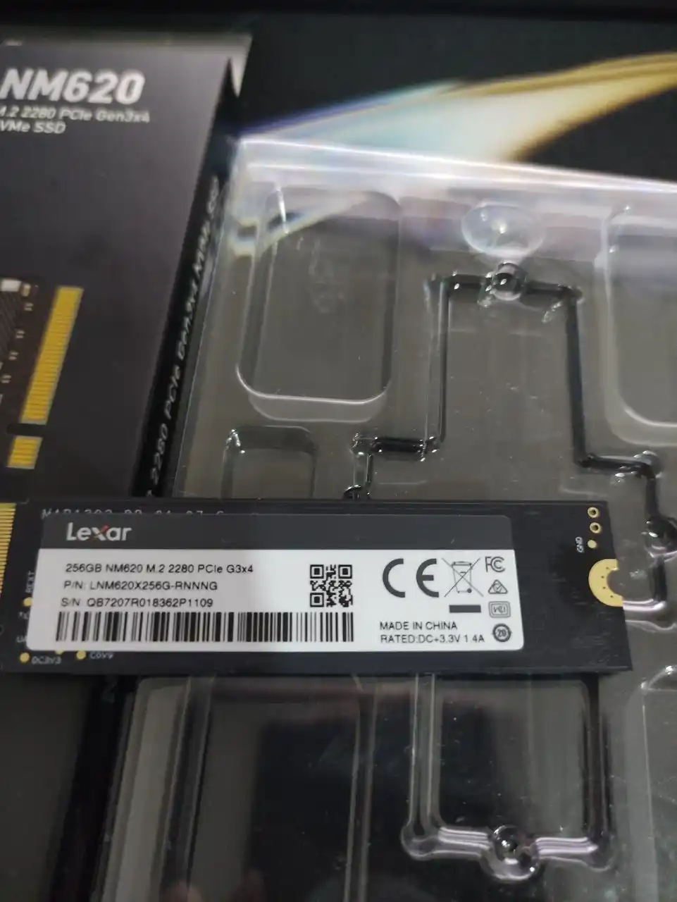 Qattiq disk xotira Lexar NVMe SSD 256 GB, 512 GB, 1 TB  M.2  NVMe  SSD