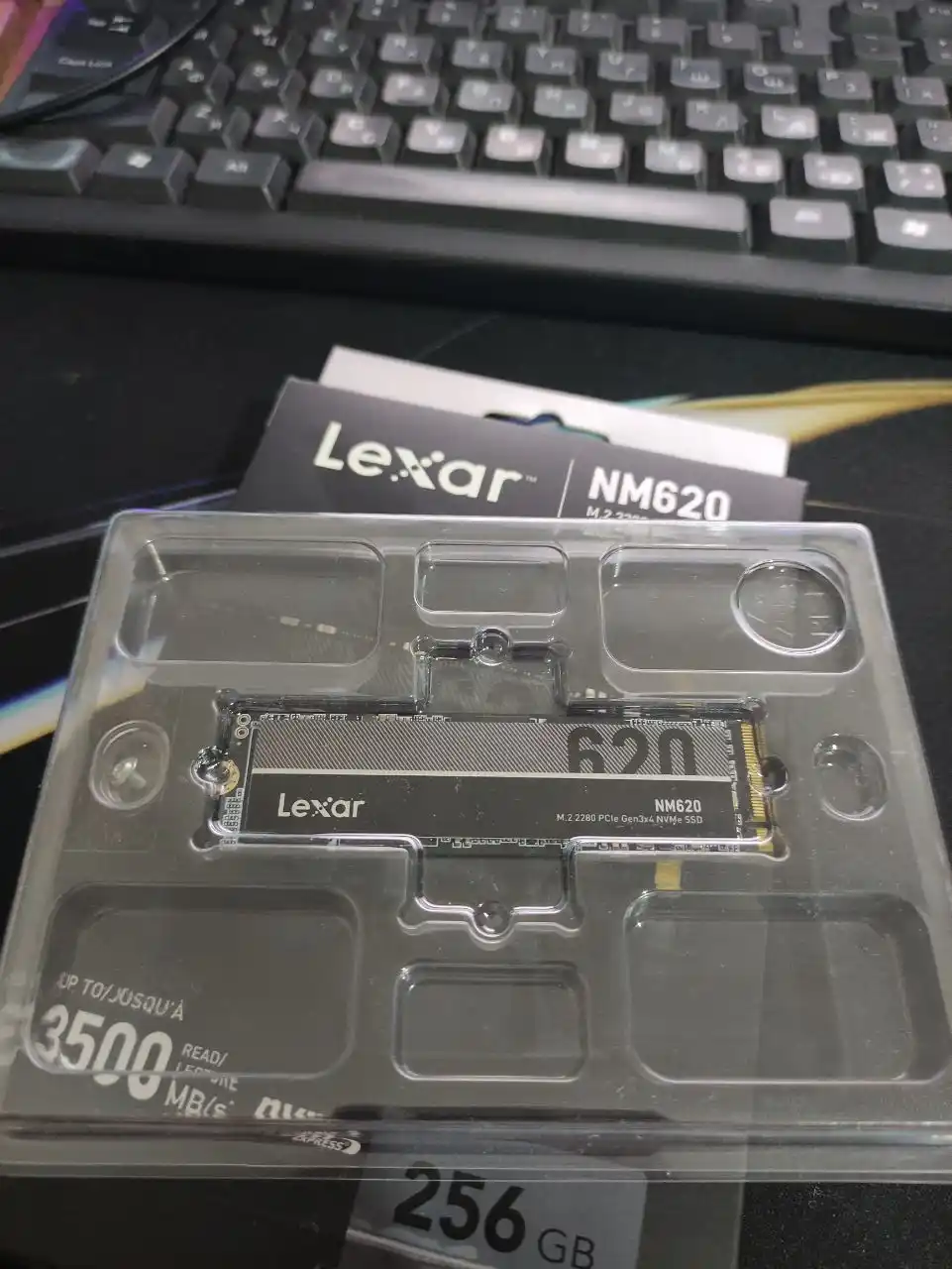 Qattiq disk xotira Lexar NVMe SSD 256 GB, 512 GB, 1 TB  M.2  NVMe  SSD