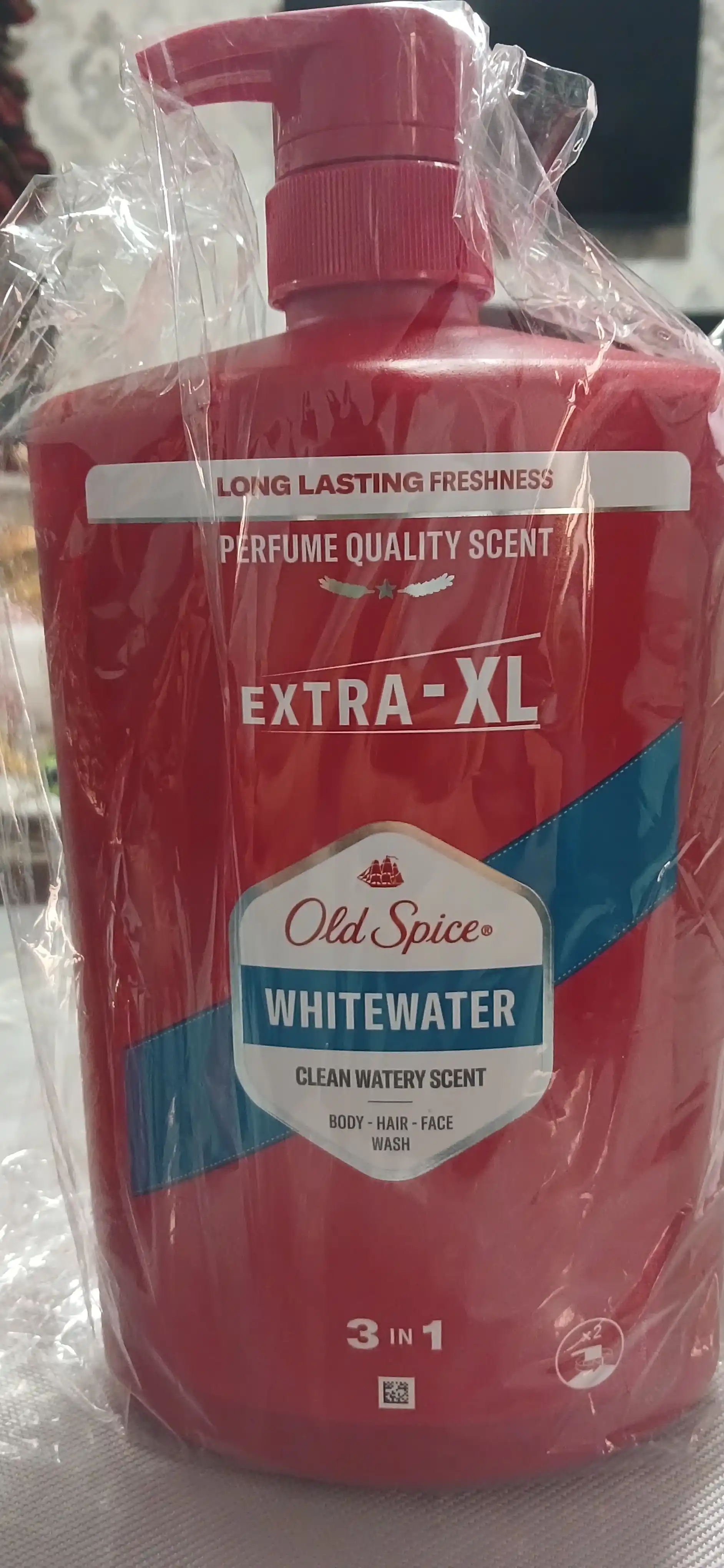 Old Spice гель для душа 3в1 Whitewater, 1л