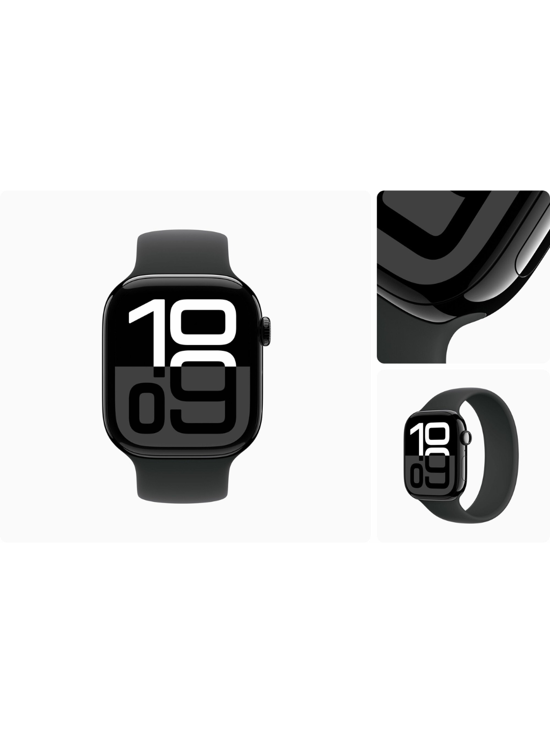 Умные Часы Smart Watch Series 10,46 мм, AMOLED Экран, Bluetooth Звонки, 2Ремешка, Jet Black