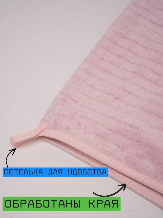 Набор полотенец из микрофибры для лица и ванны