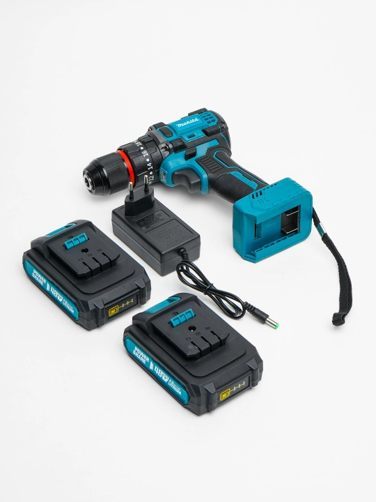 Professional shurupovert Makita, chotkasiz motor, akkumulyatorli,2 dona