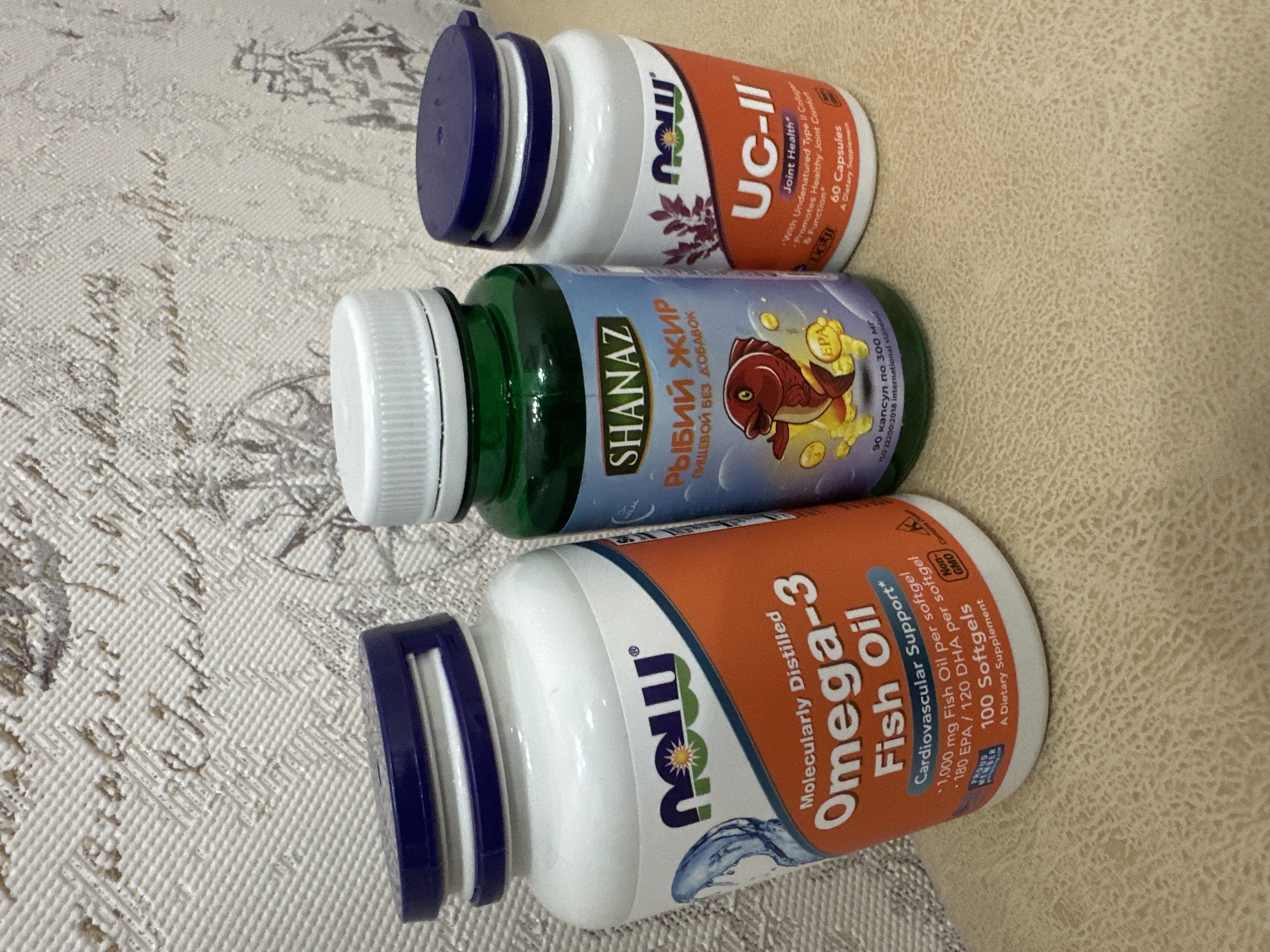 NOW Foods UC-II kollageni, bo‘g‘imlar salomatligi uchun, 40 mg, 60 kapsula