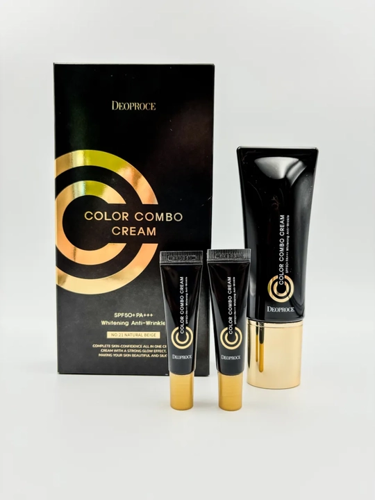 Тональный СС крем CC Color Combo Cream 21, 23