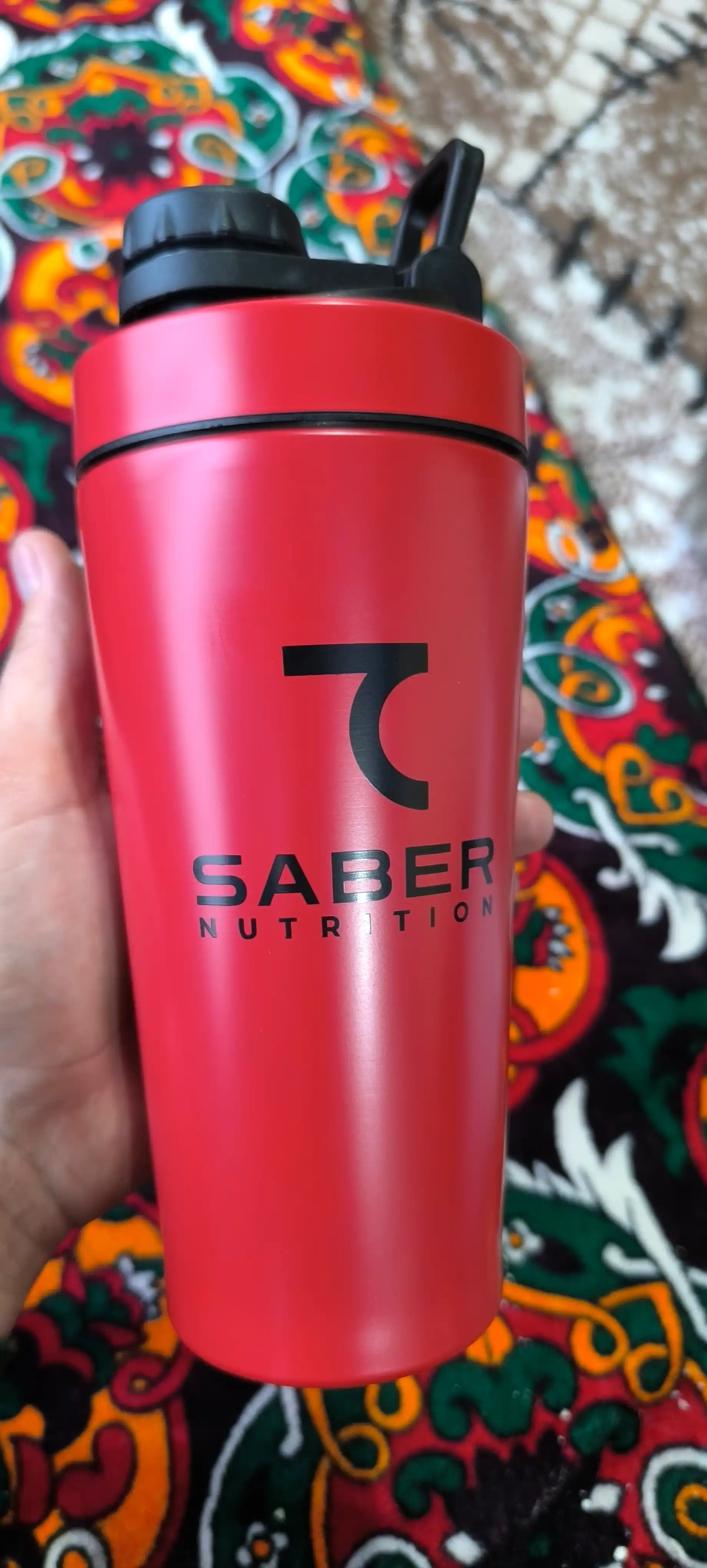 Shaker, 7saber shishasi, metall, 750 ml
