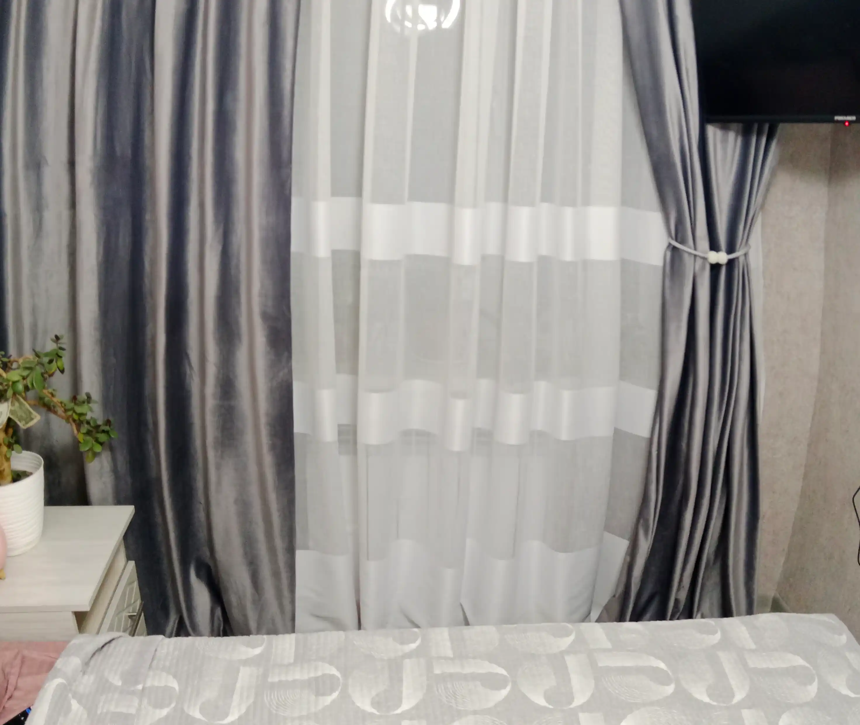 Бархатные шторы, плотные, для спальни и детской, в упаковке 1 шт