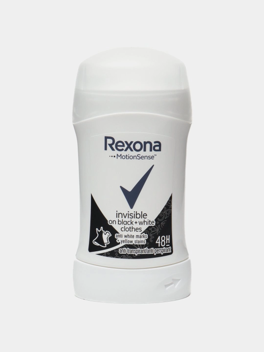 Дезодорант-антиперспирант для женщин Rexona Invisible on Black and White, 40 мл - 