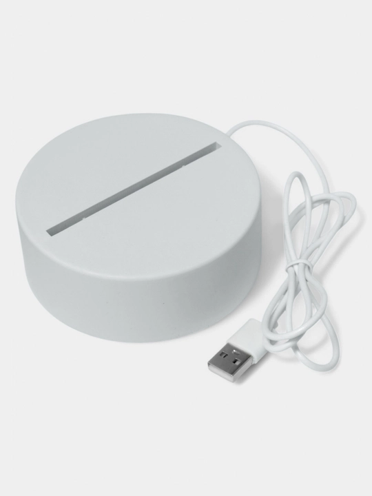 3D chiroq LED tungi chiroq, USB