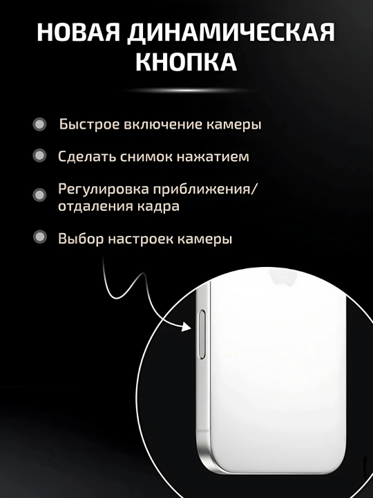 Смартфон iPhone 16 Pro, 128, 256, 512 ГБ, 1 ТБ, 1 SIM, Dual SIM, чехол в подарок