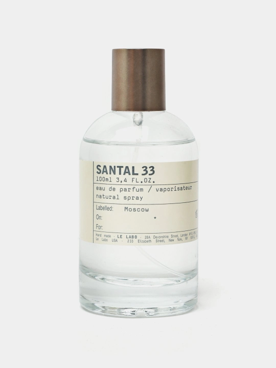 Parfyumlangan suv Le Labo Santal 33, erkaklar va ayollar uchun, 100 ml