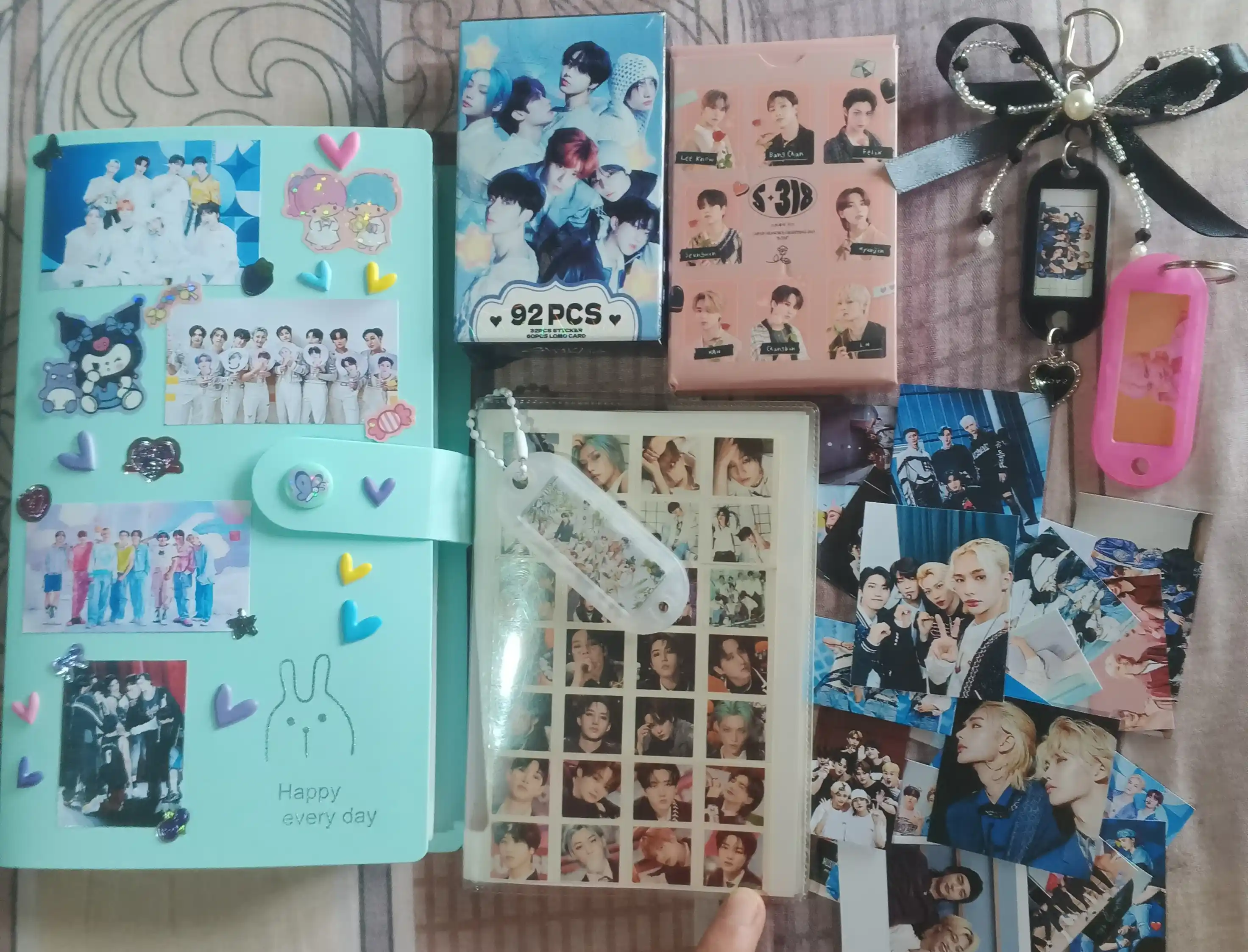Коллекционные LOMO карточки K-POP Stray Kids, 55 шт