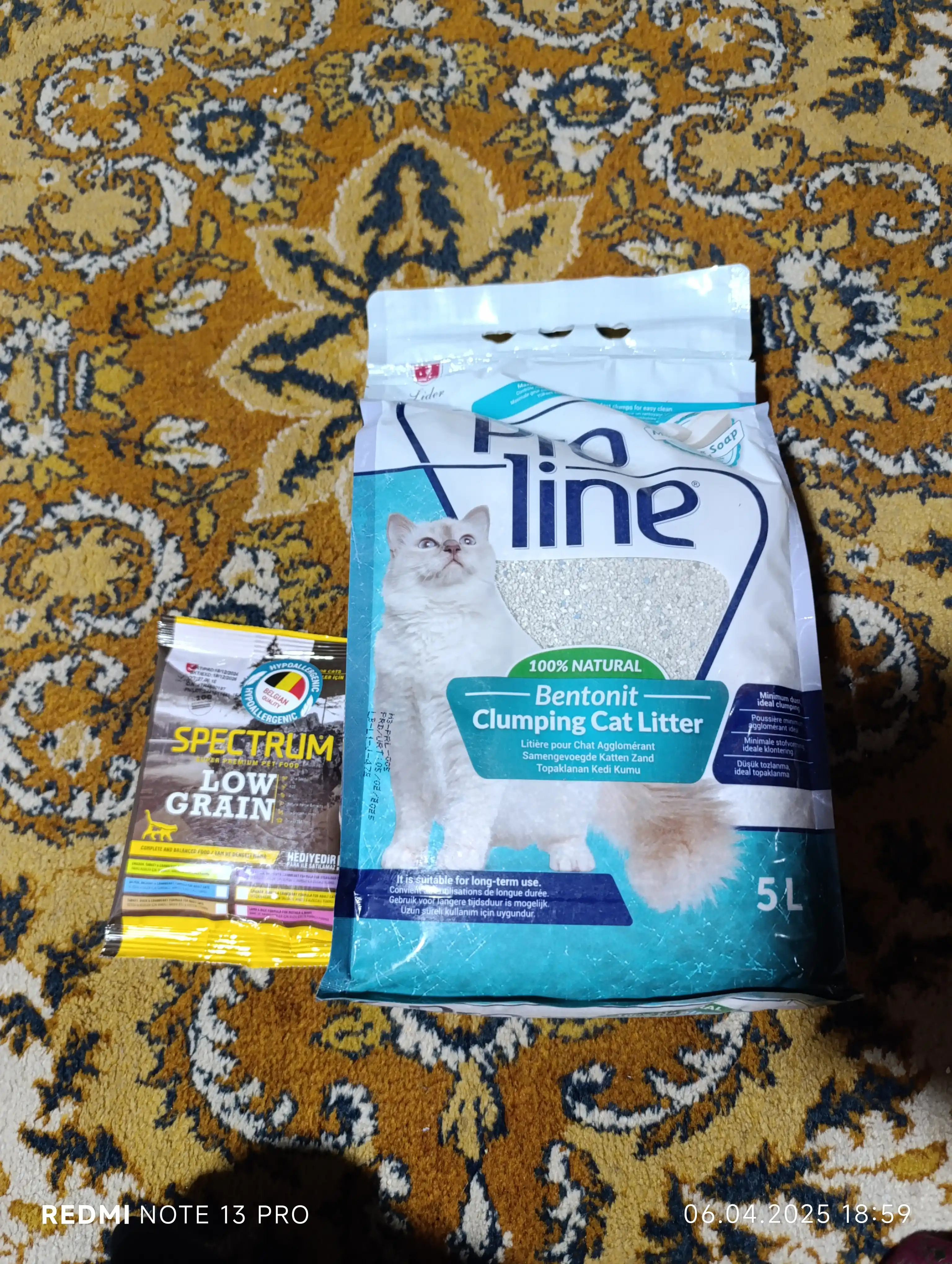 Proline bentonit to'planuvchan to'ldiruvchi, marsel sovunining xushbo'y hidi bilan 4.25 kg