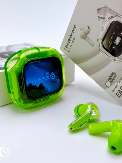 Simsiz Bluetooth quloqchinlar AIR MAX 31, iPhone va Android uchun, sensorli ekranli