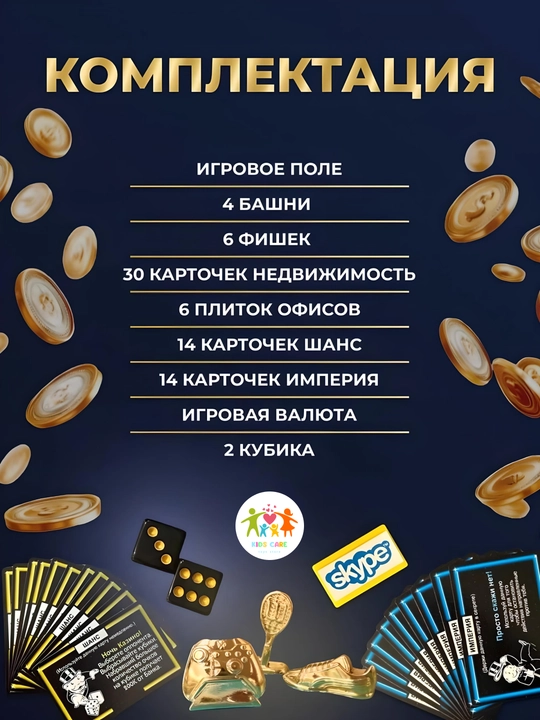 Настольная игра Монополия Империя