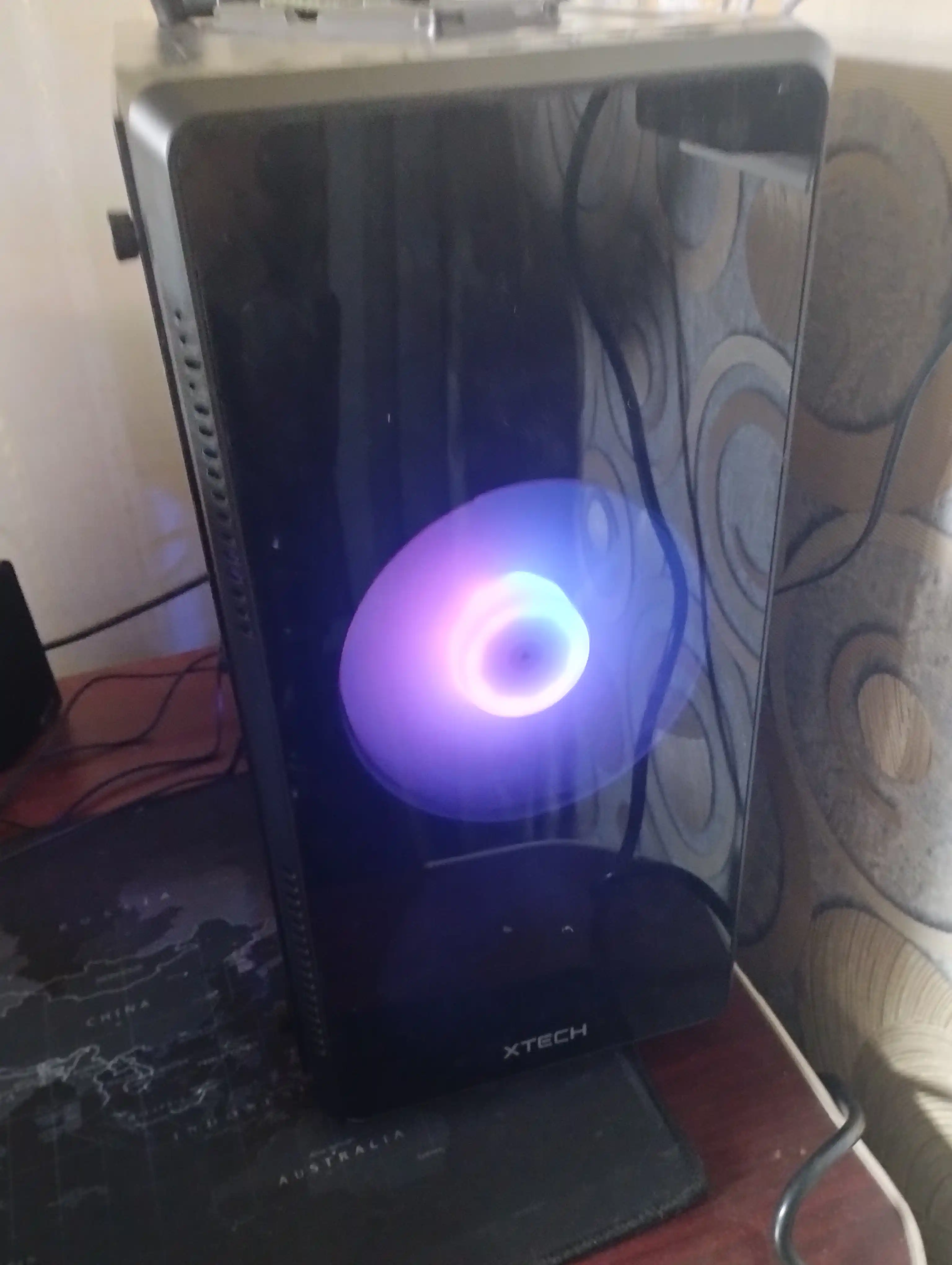 Компьютерный кейс MINI ATX- игровой корпус Xtech M5, M12, M7 c RGB подсветкой