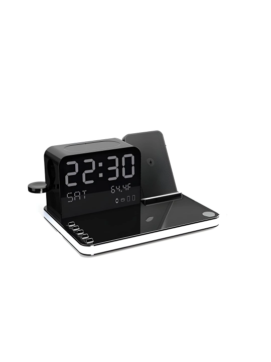 Simsiz zaryadlash 38watt 7/1, telefonlar, smart watch, airpods, soat va yoriygich uchun