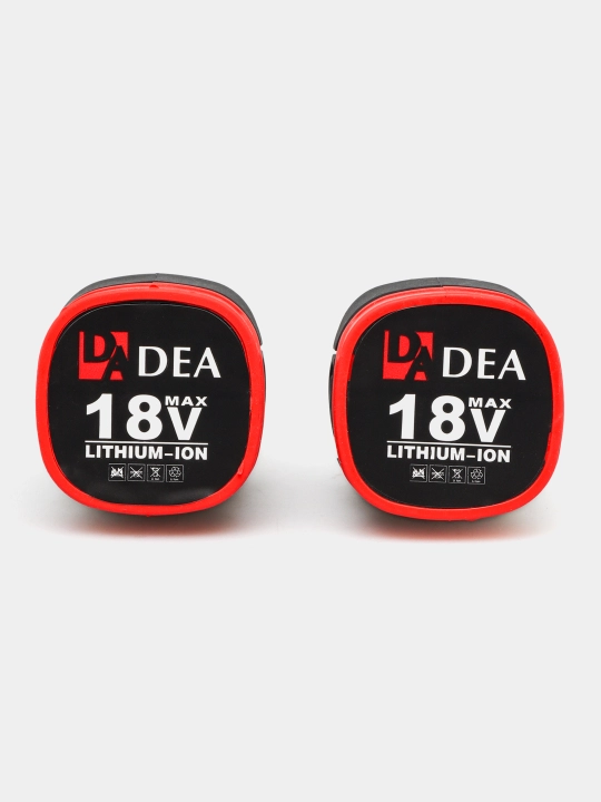 Аккумуляторный шуруповерт, дрель DEA 18/48/128В 24/118 набор инструментов, бесщеточный