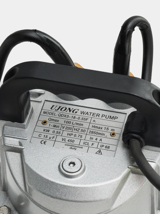 Погружной насос UJONG QDX3-18-0,55