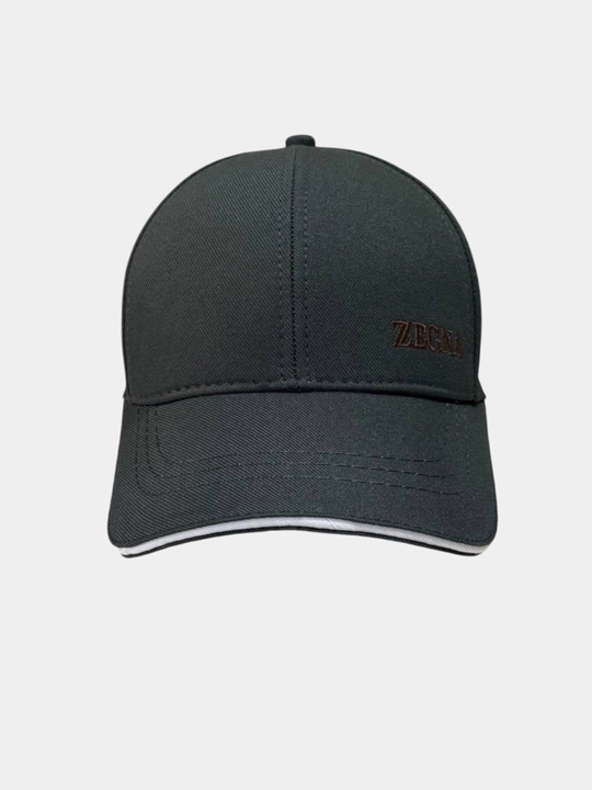 Erkaklar va ayollar uchun ZEGNA naqshli kepka