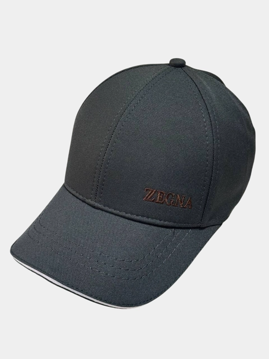 Erkaklar va ayollar uchun ZEGNA naqshli kepka