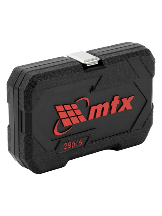 Набор инструментов MTX, CrV, 1/4", кейс, 29 предметов, 135239
