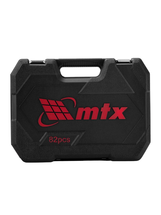 Набор инструментов МТХ, 1/2", 1/4", CrV, кейс, 82 предмета, 135149