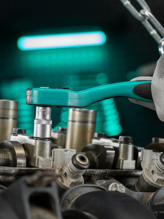 Набор инструментов STELS, 1/2", 1/4", CrV, кейс, 76 предметов, 14116
