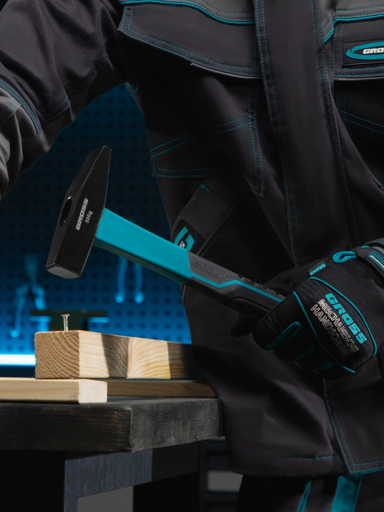 Набор инструментов GROSS, 1/4", 1/2", CrV, 120 зубьев, 76 предметов, 14156