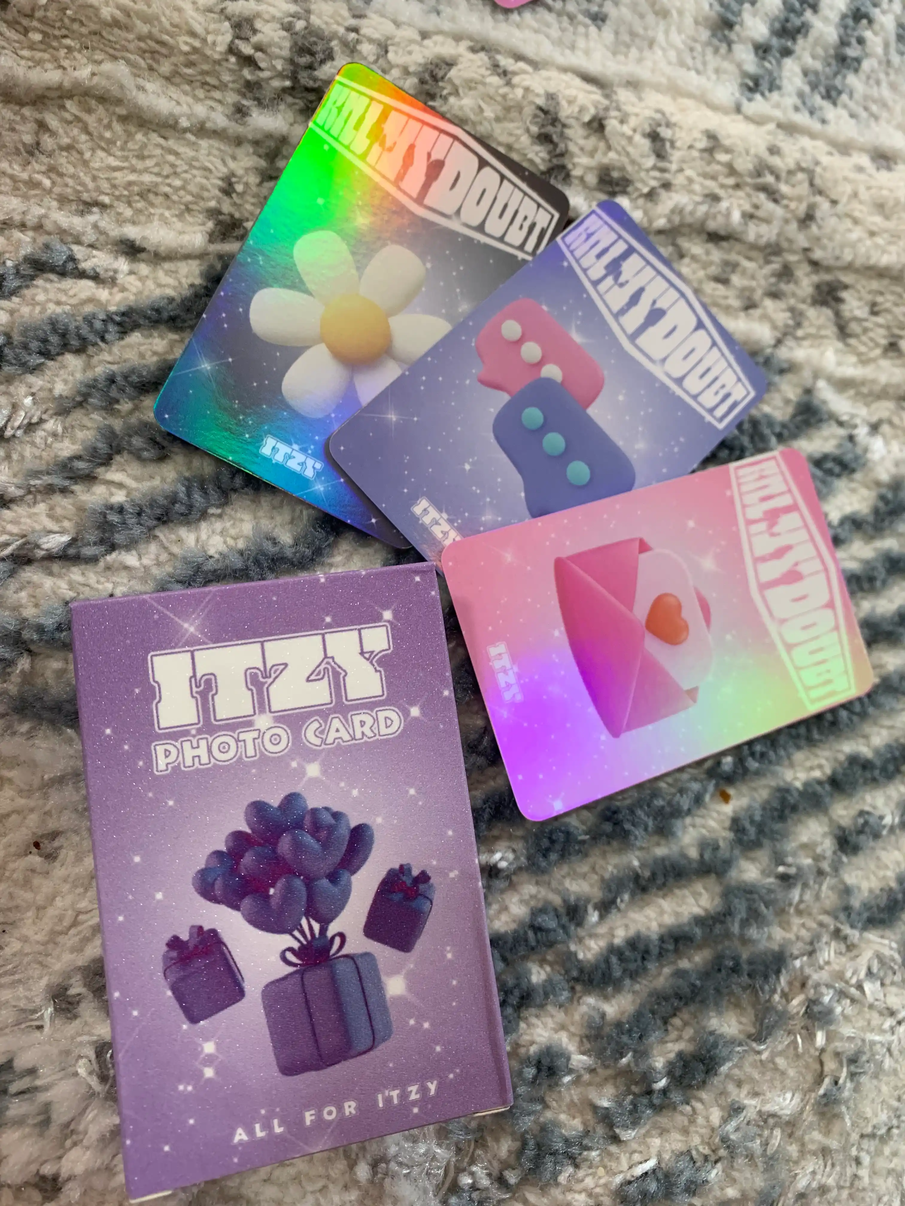 To'plamli LOMO kartalari K-POP Itzy, 55 dona