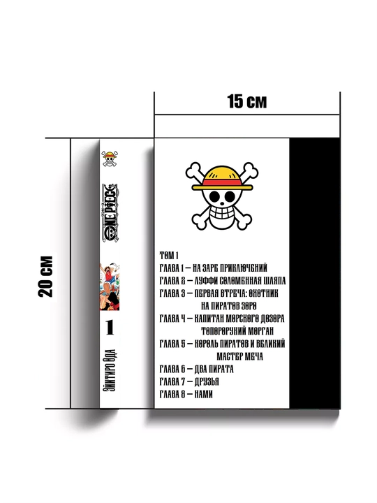 Manga One Piece, Katta kush, 1 jild
