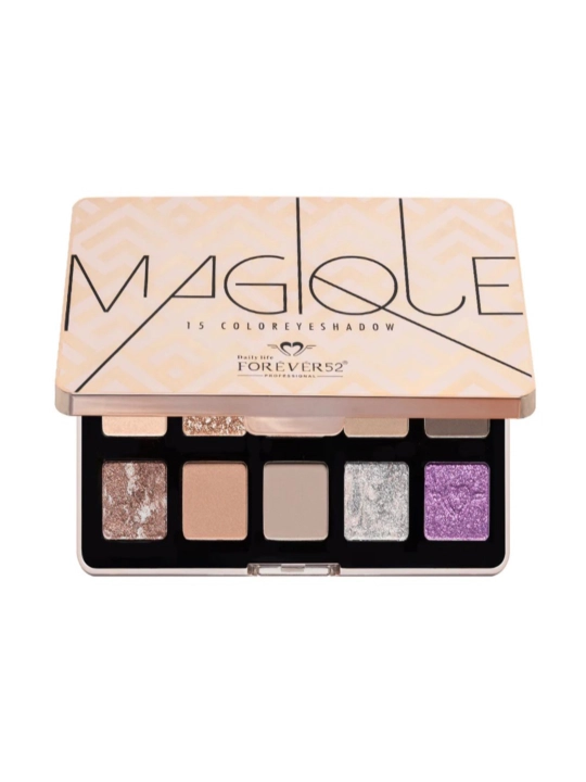 Forever 52 Maglque 15 color eyeshadow, 15 ta rangdan iborat tenlar palitrasi, 15 gr